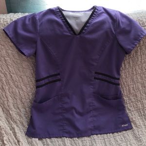 Greys Anatomy Scrub set/ pastel purple